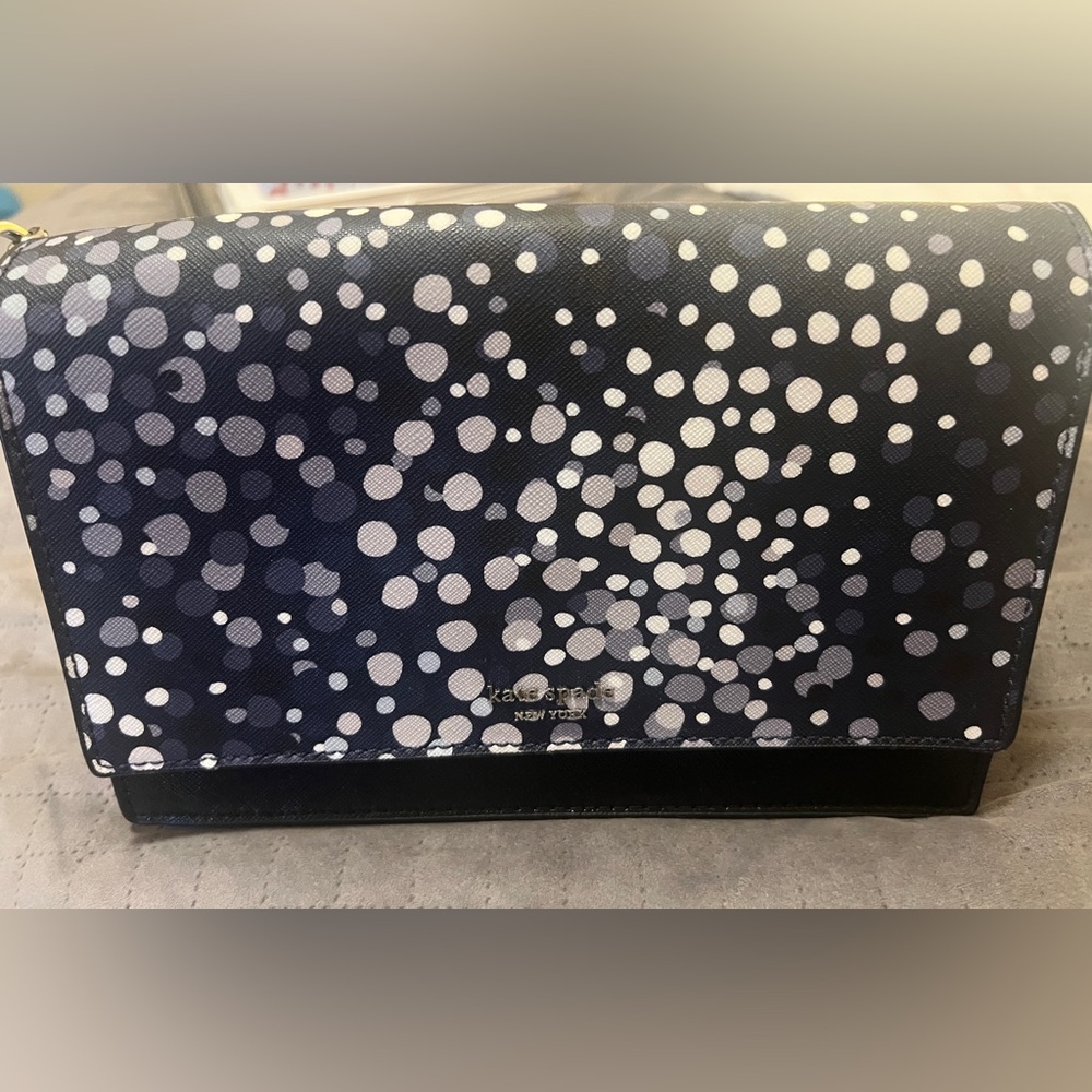 Kate Spade “Cameron Soirée Dot” Convertible Crossbody Clutch NWT